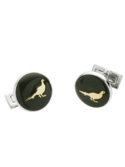 Boutons de manchettes sanglier Laksen