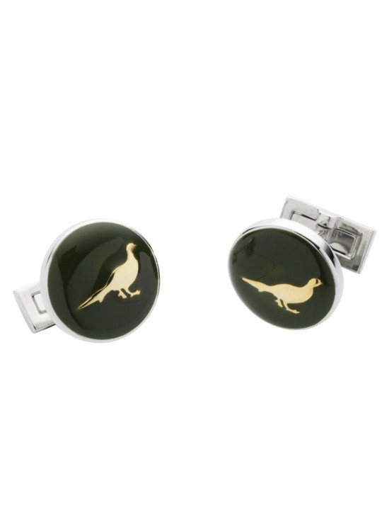 Boutons de manchettes sanglier Laksen