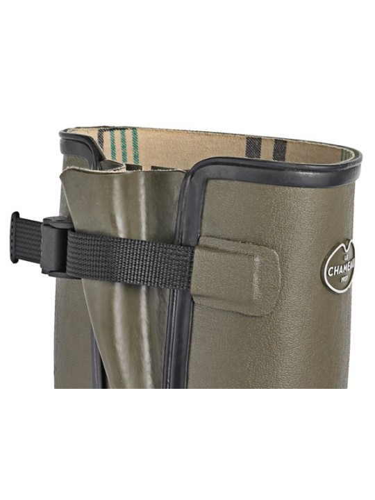 Bottes en caoutchouc vert Le Chameau Vierzon