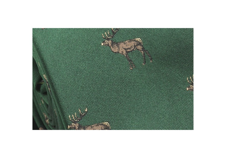 Cravate Laksen Cerf vert