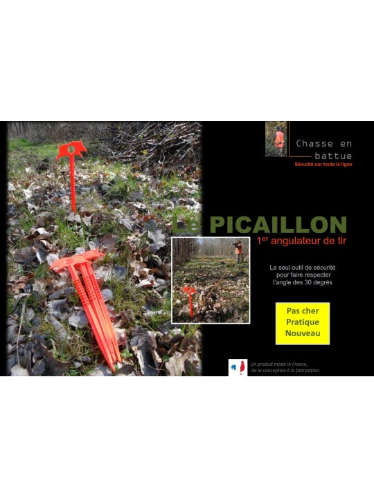 Piquet angulateur de tir Picaillon