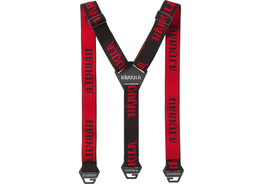Bretelles Härkila Tech rouge