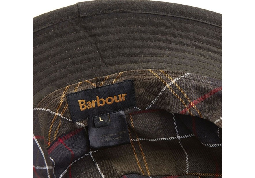 Chapeau huilé Barbour wax Sports