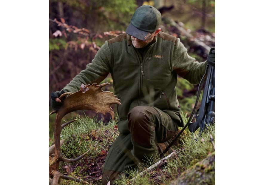 Gilet matelassé loden Härkila Metso