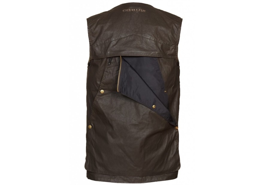 Dos du gilet chasse Chevalier
