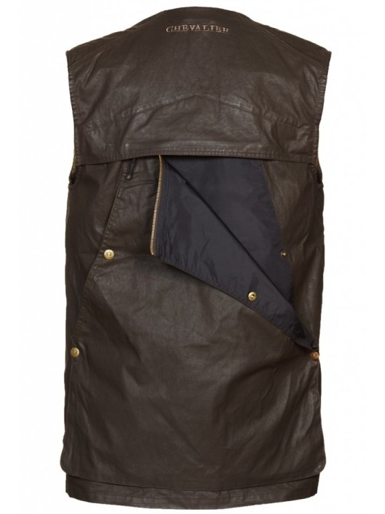 Dos du gilet chasse Chevalier