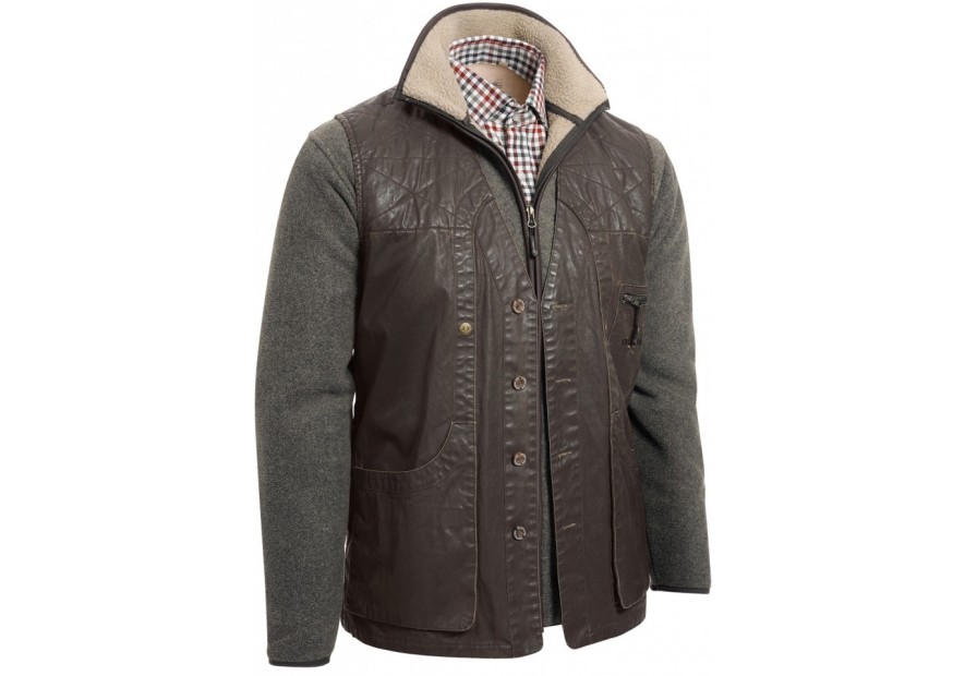 Mise en situation du gilet chasse résiné Chevalier