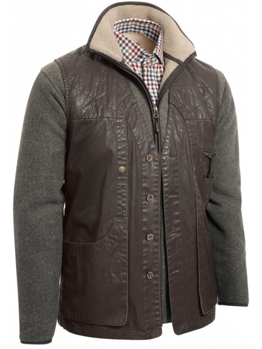 Mise en situation du gilet chasse résiné Chevalier