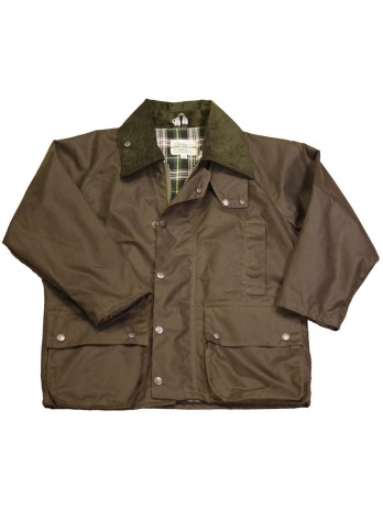Veste huilée pour enfant Lovergreen - Vêtement de chasse