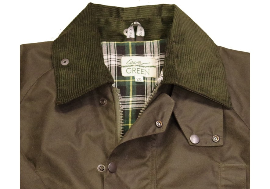 Veste huilée pour enfant Lovergreen - Vêtement de chasse
