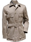 Veste saharienne beige Almazan Paris