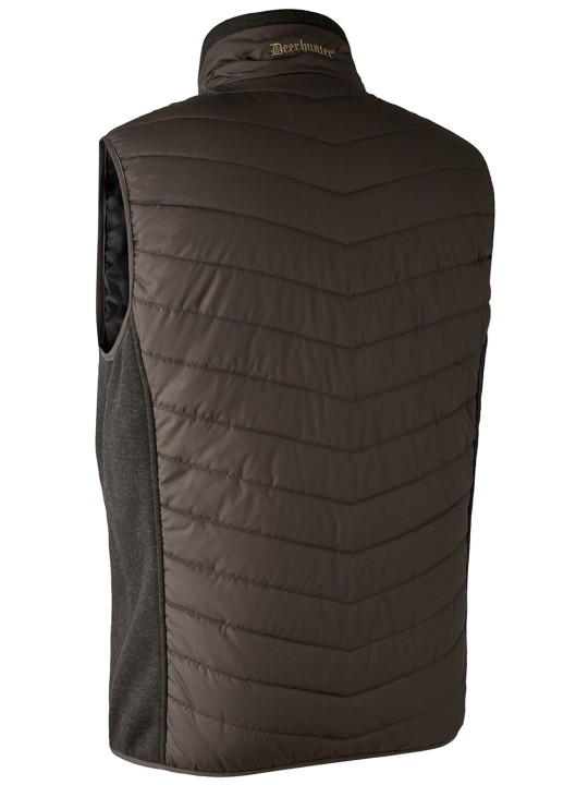 Gilet matelassé Deerhunter Moor marron