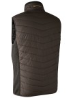 Gilet matelassé Deerhunter Moor marron