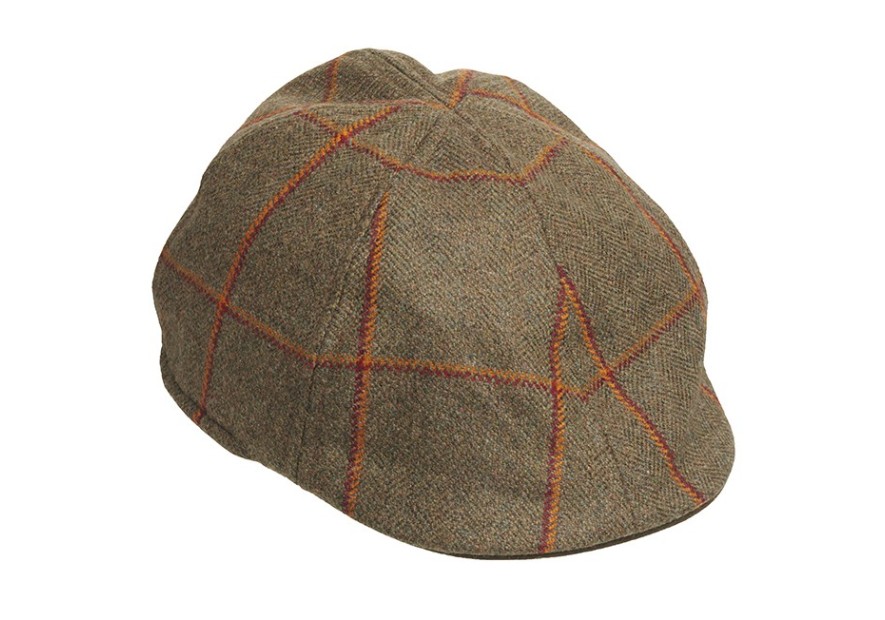 Casquette bombée en tweed Laksen Clyde
