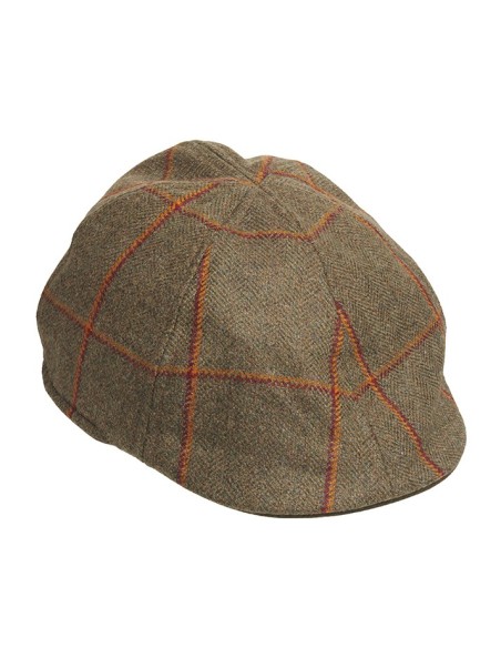 Casquette bombée en tweed Laksen Clyde