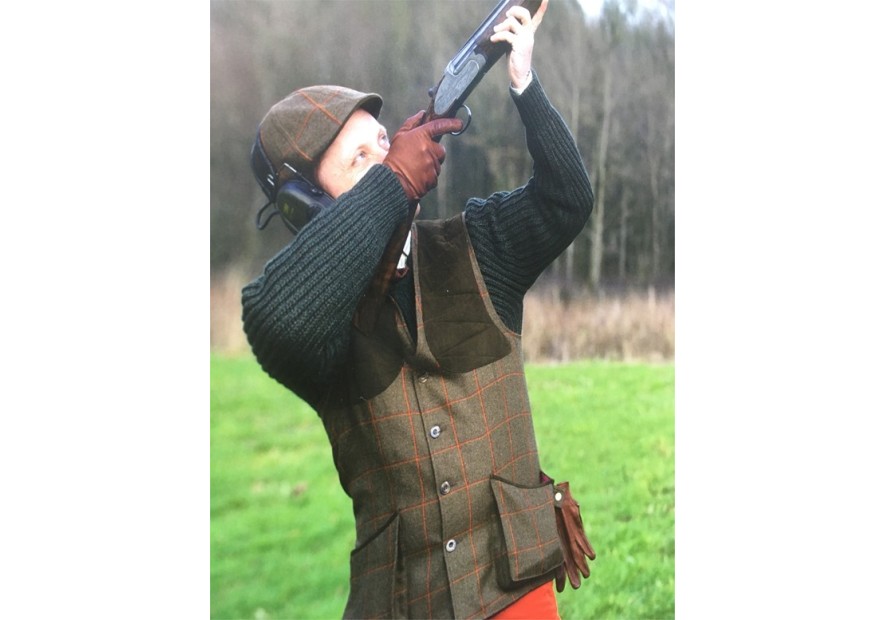 Casquette bombée en tweed Laksen Clyde