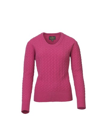 Pull femme Laksen Burleigh rose