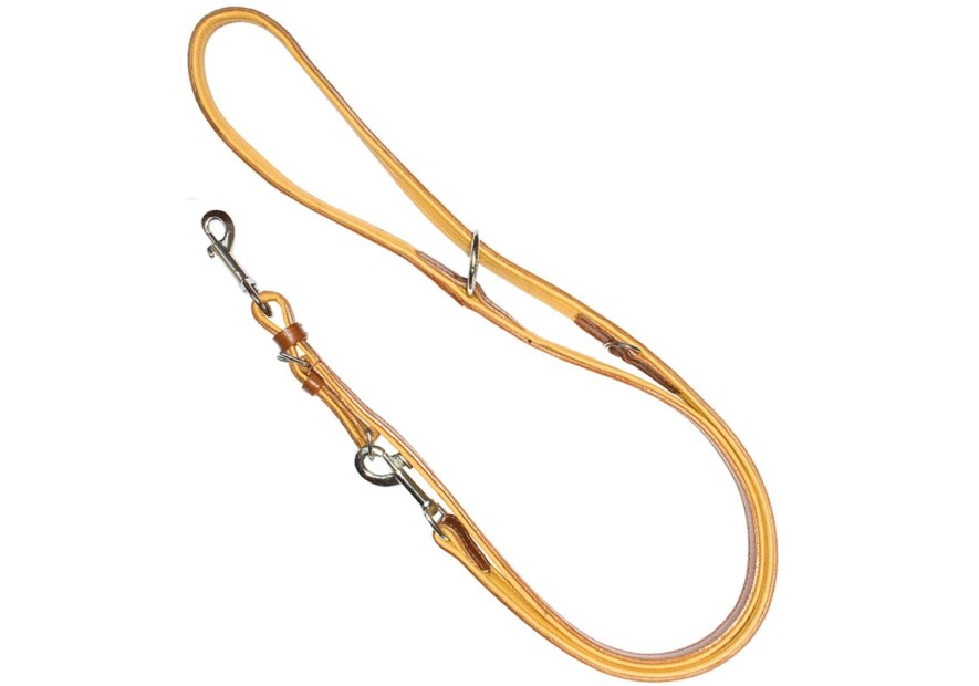 Laisse de dressage en cuir Country Sellerie