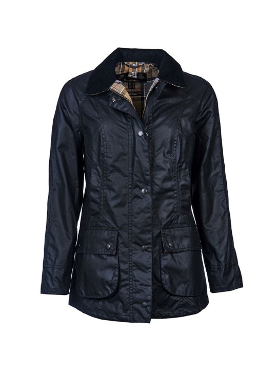 Veste huilée femme Barbour Beadnell bleu marine