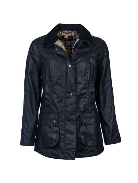 Veste huilée femme Barbour Beadnell bleu marine