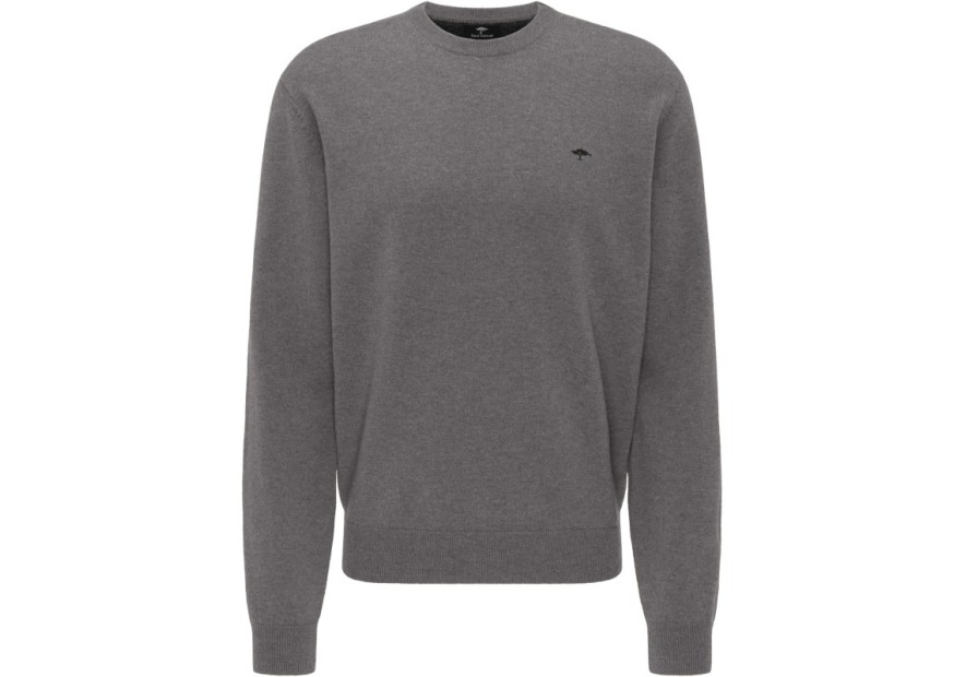Pull Fynch-Hatton à col rond gris
