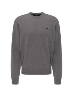 Pull Fynch-Hatton à col rond gris