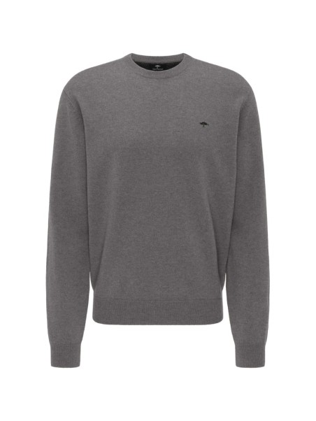 Pull Fynch-Hatton à col rond gris