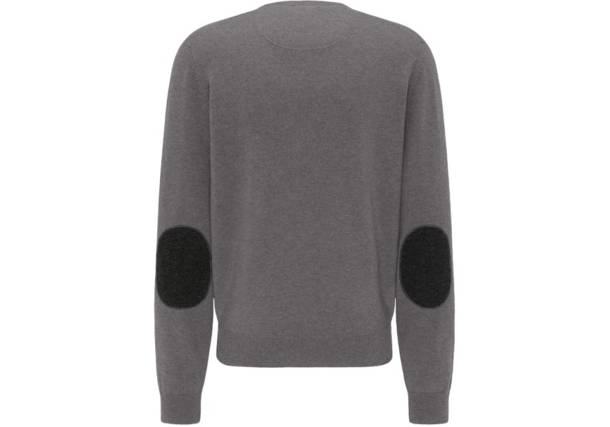 Pull Fynch-Hatton à col rond gris