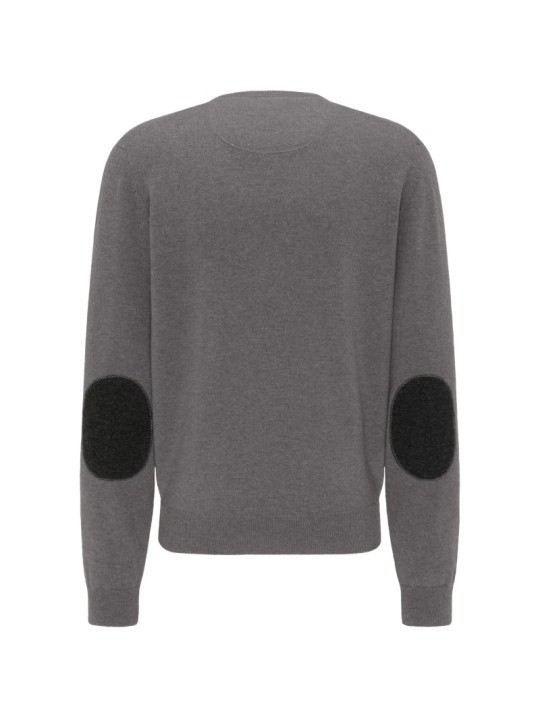 Pull Fynch-Hatton à col rond gris