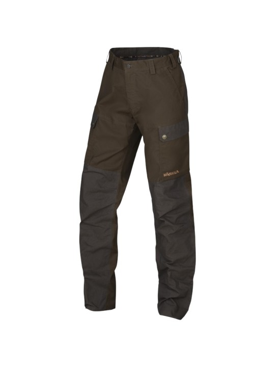 Pantalon Härkila Asmund vert-marron