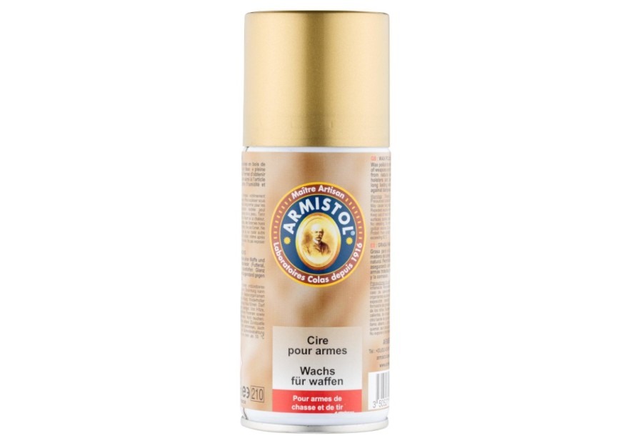 Spray cire spéciale crosse bois Armistol