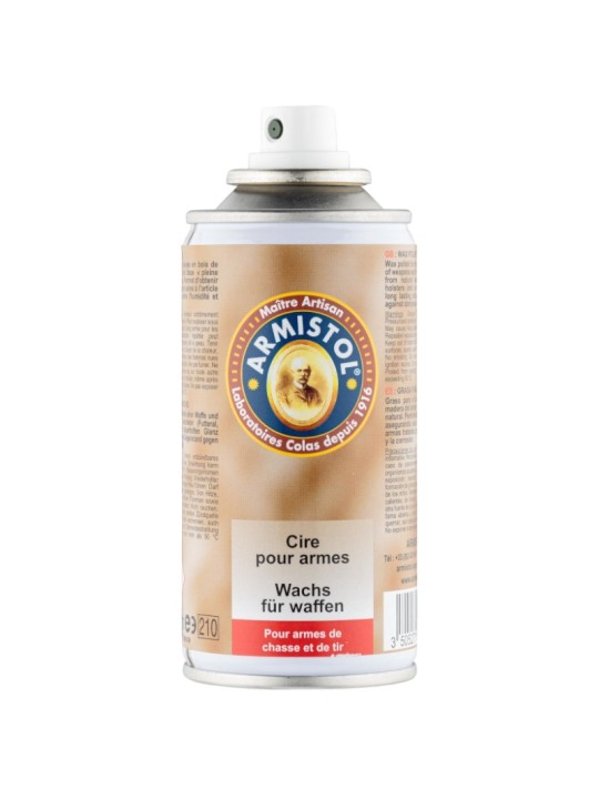 Spray cire spéciale crosse bois Armistol