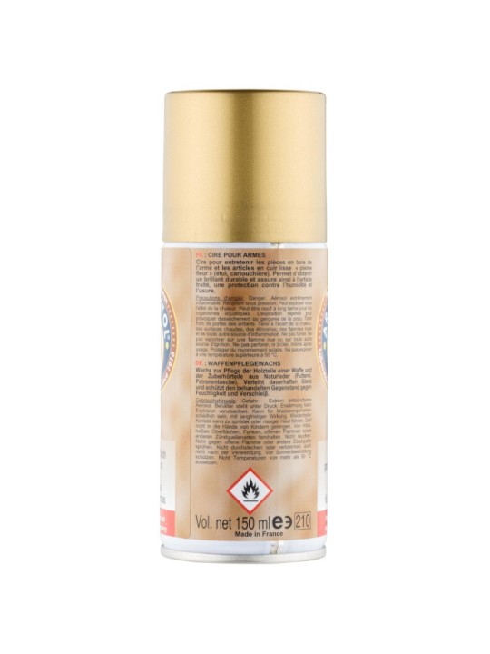 Spray cire spéciale crosse bois Armistol