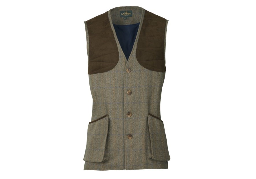 Gilet de tir en tweed Laksen Laird