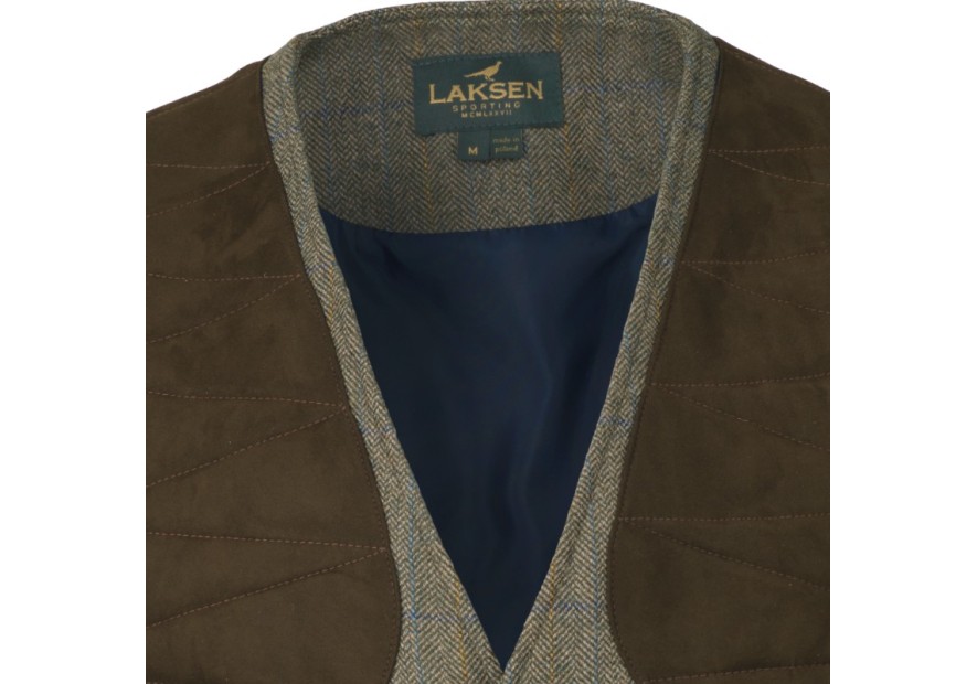 Gilet de tir en tweed Laksen Laird