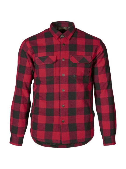 Chemise à carreaux rouge Seeland Canada