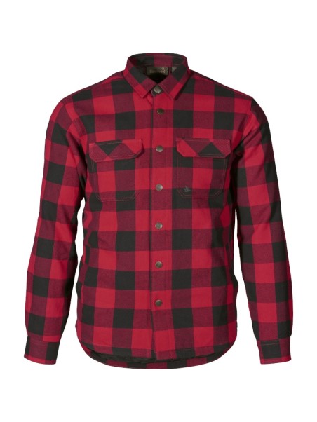 Chemise à carreaux rouge Seeland Canada