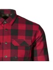 Chemise à carreaux rouge Seeland Canada