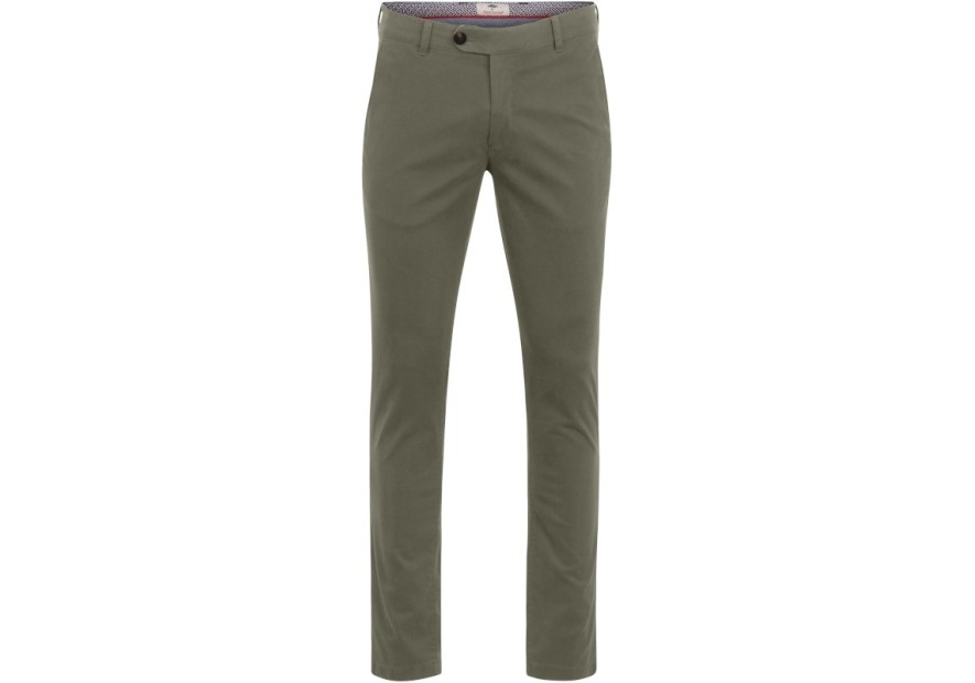 Pantalon Fynch-Hatton Togo olive vert foncé