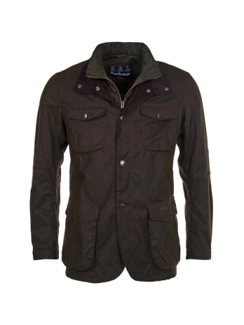 Veste huilée Barbour Ogston vert Olive