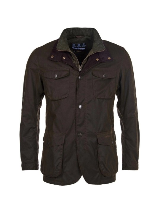 Veste huilée Barbour Ogston vert Olive