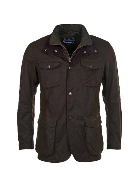 Veste huilée Barbour Ogston vert Olive