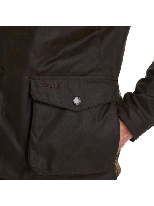 Veste huilée Barbour Ogston vert Olive