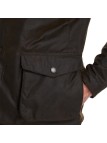 Veste huilée Barbour Ogston vert Olive
