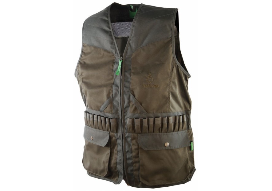 Gilet de chasse vert Somlys Treeland