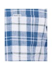 Chemise Barbour Thorpe bleu lin et coton