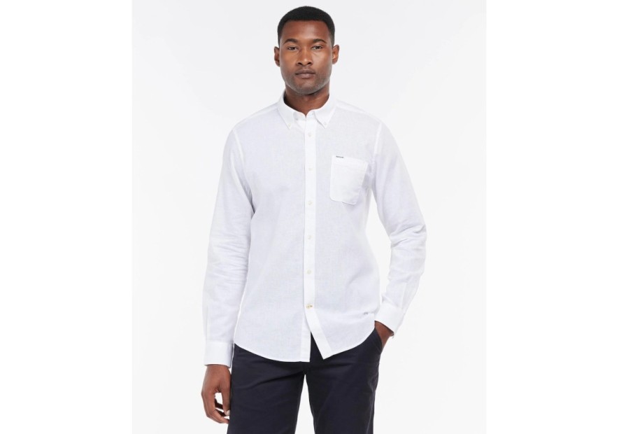 Chemise en lin Barbour Nelson Tailored