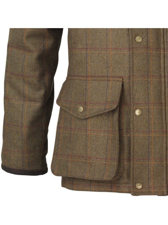 Veste chasse tweed Laksen Woolston Chatsworth