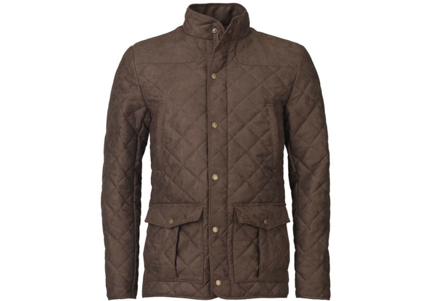 Veste matelassée Laksen Hampton marron
