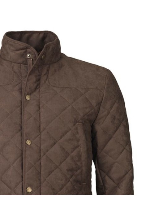 Veste matelassée Laksen Hampton marron
